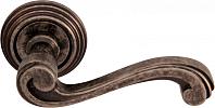 Дверная ручка Melodia мод. Cagliari 225P на розетке 50P (античное серебро)